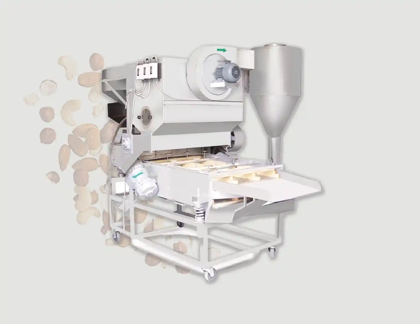 ELM1500 Kuruyemiş İşleme Makinesi ve Ürün Taşıma Sistemi